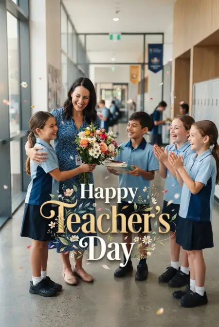 Teachers Day Cards Images For Facebook And Whatsapp - Free Card Download