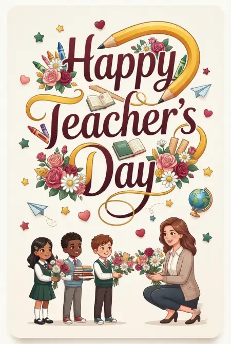 Teachers Day Cards Images - Free Card Download