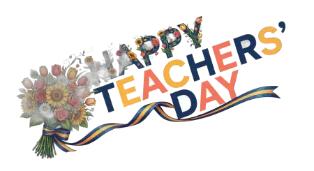 Teachers Day Floral Png - Free Teachers Day Png Download