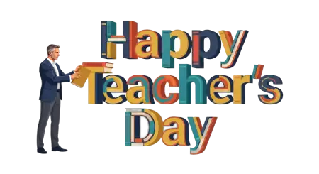 Teachers Day Greeting Png - Free Teachers Day Png Download