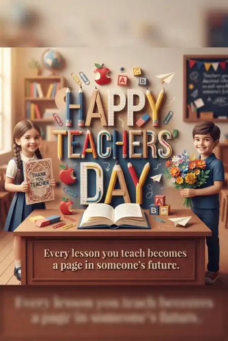 Free Teachers Day Greetings For Favorite Teacher Image Download