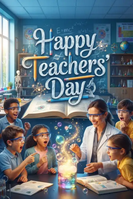 Free Teachers Day Greetings For Students To Teachers Image Download