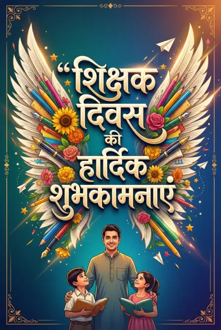 Teachers Day Greetings In Hindi For Instagram - Free Teachers Day Wishes In Hindi Download