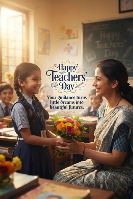 teachers day greetings with wishes