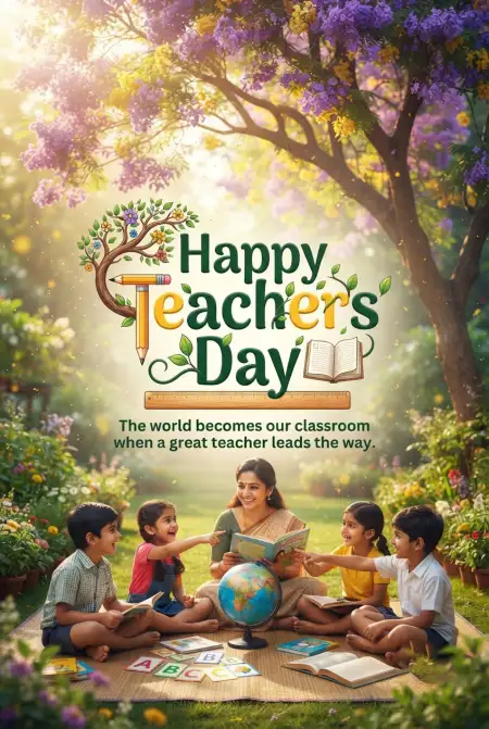 Teachers Day India 2026 Facebook Greetings - Free Teachers Day India 2026 Download