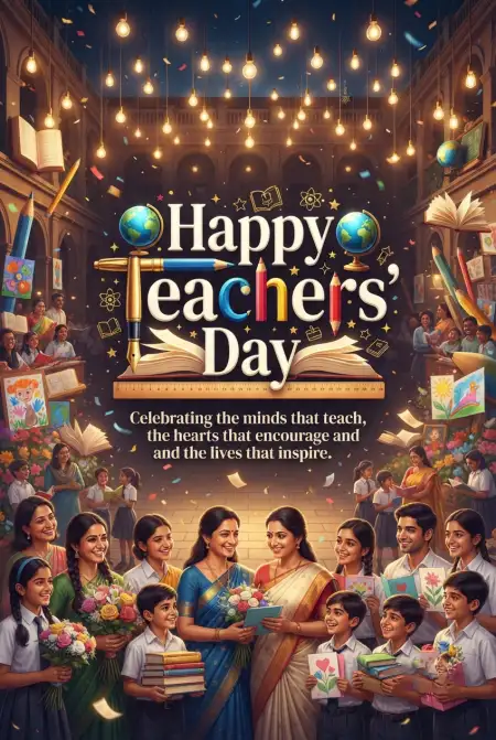 Teachers Day India 2026 Social Media Post - Free Teachers Day India 2026 Download