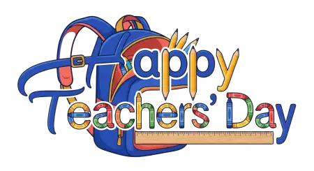 Teachers Day Lettering Png - Free Teachers Day Png Download
