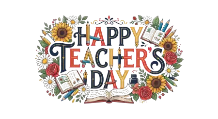 Teachers Day Png For Social Media Post - Free Teachers Day Png Download
