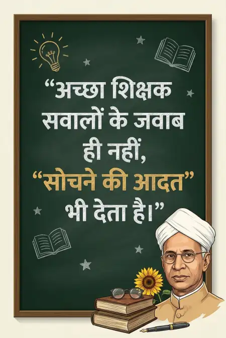Teachers Day Thoughts In Hindi - Free Teachers Day Wishes In Hindi Download