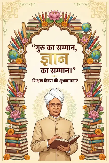 Teachers Day Wishes In Hindi For Best Teacher - Free Teachers Day Wishes In Hindi Download