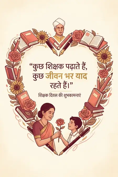 Teachers Day Wishes In Hindi For Mentor - Free Teachers Day Wishes In Hindi Download