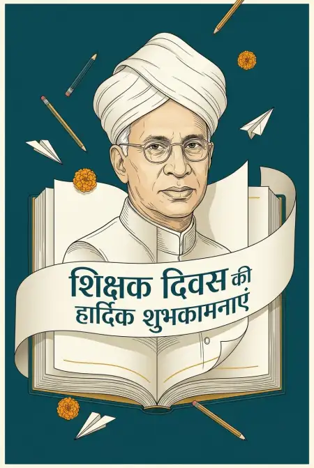 Teachers Day Wishes In Hindi For Sir - Free Teachers Day Wishes In Hindi Download