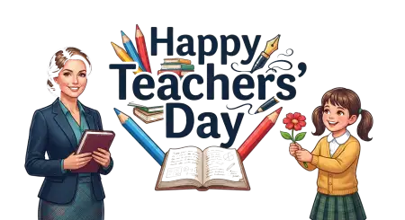 Teachers Day Wishes In Hindi Png - Free Teachers Day Png Download