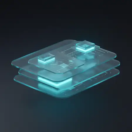 Tech Background With Low Poly Style - Free Tech Background Download