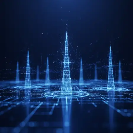 Technology Background Blue Gradient - Free Tech Background Download