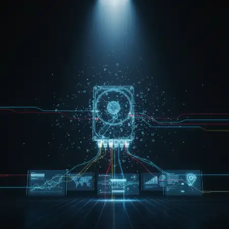 Technology Background With Cyber Security Theme 2 - Free Tech Background Download