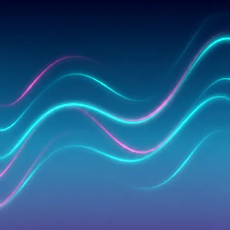 Technology Background With Wave Lines 2 - Free Tech Background Download