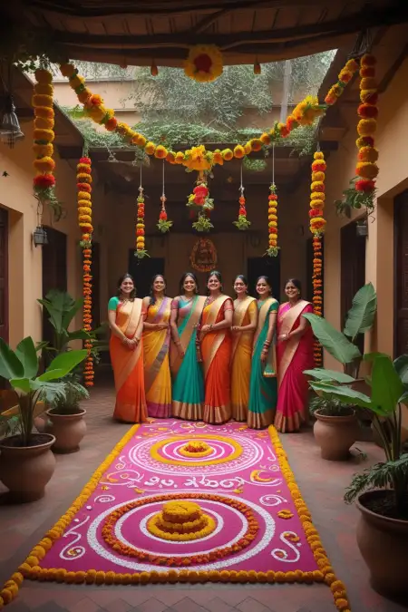 Teej Celebration Photo In Bihar - Free Happy Hariyali Teej Download