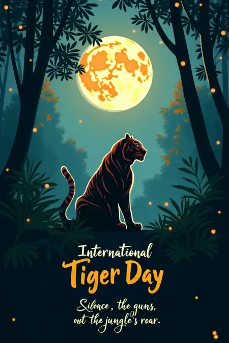Tiger Day Facebook Banner Free Download - Free International Tiger Day Download