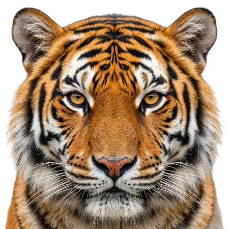Tiger Head Png Transparent - Free Tiger Png Download