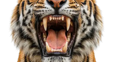 Tiger Mouth Png Transparent - Free Tiger Png Download