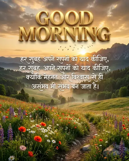 today good morning quotes hindi