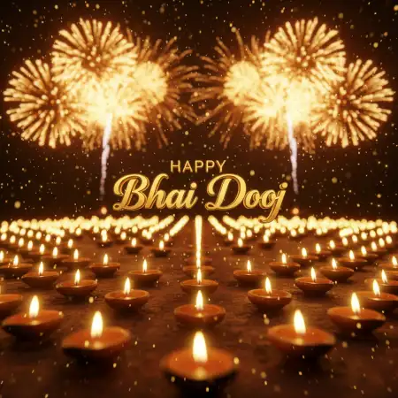 Top 2025 Bhai Dooj Greetings For Brother Sister Combo - Free Happy Bhai Dooj 2025 Download