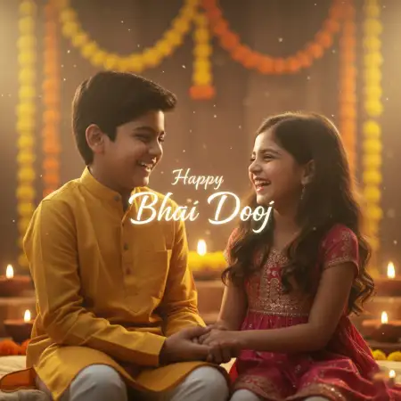 Top Bhai Dooj Messages Celebrating Brother Sister Bond - Free Bhai Dooj Download