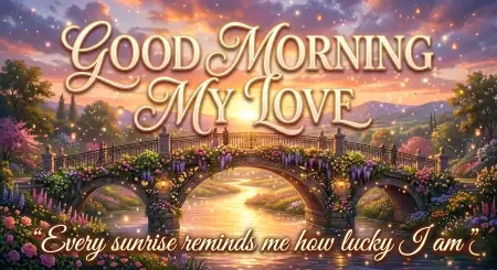 touching good morning love messages