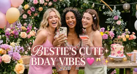 touching happy birthday wishes for bestie girl