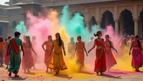 traditional braj holi 2025 event pictures capturing heritage