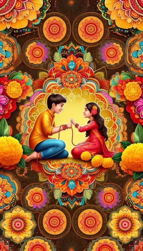 traditional customs of raksha bandhan festival