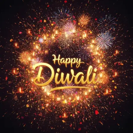 Traditional Happy Diwali Greetings 2025 With Diya Images - Free Happy Diwali Greetings 2025 Download