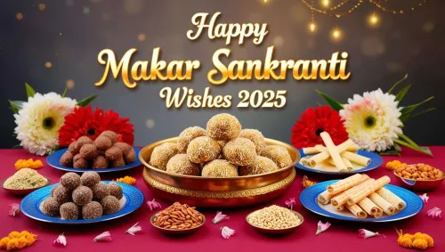 traditional happy makar sankranti 2025 wishes card