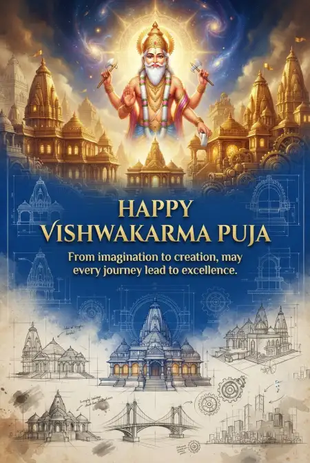 traditional happy vishwakarma puja wishes 2026 - Happy Vishwakarma Puja Wishes 2026