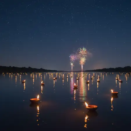 Free Traditional Indian Diwali Celebration Background Background Download