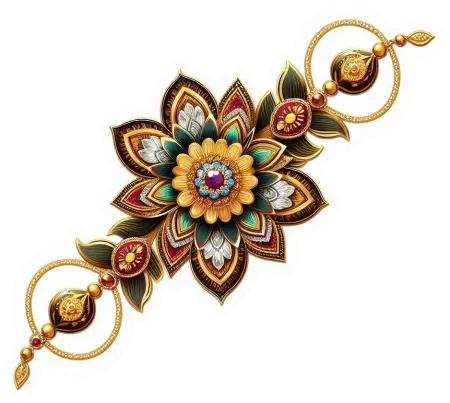 traditional rakhi png image hd