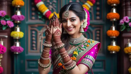 Traditional Teej Mehndi Design - Free Teej Mehndi Design Download
