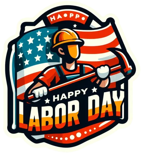 transparent background happy us labor day png image download