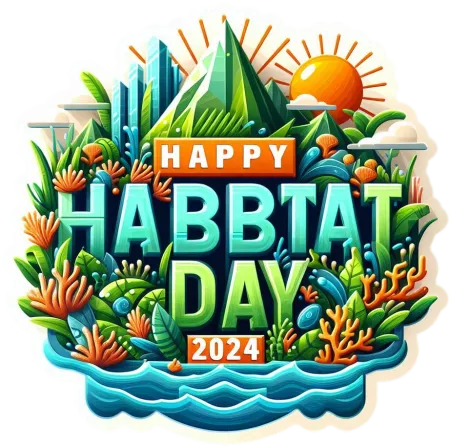 transparent background happy world habitat day png