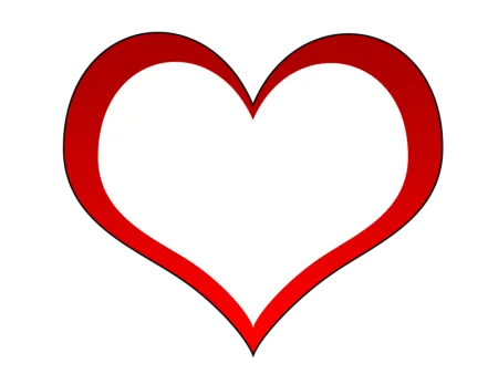 transparent background heart png