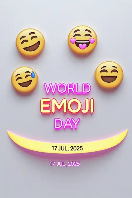 Transparent Emoji Day Png For Editing - Free World Emoji Day Download