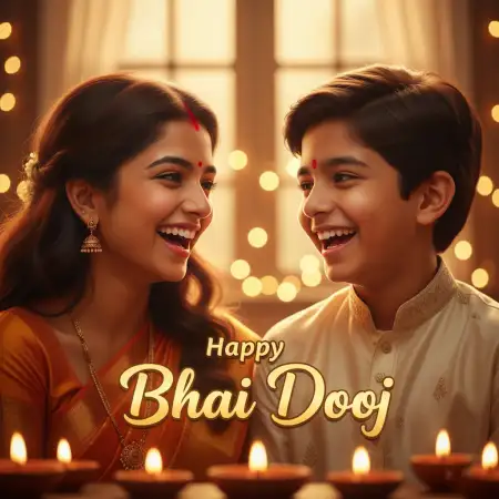 Trending Bhai Dooj Hashtags For Social Media Posts 2025 - Free Happy Bhai Dooj 2025 Download