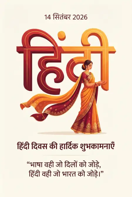 trending hindi diwas wishes images 2026 - Happy Hindi Diwas Wishes 2026