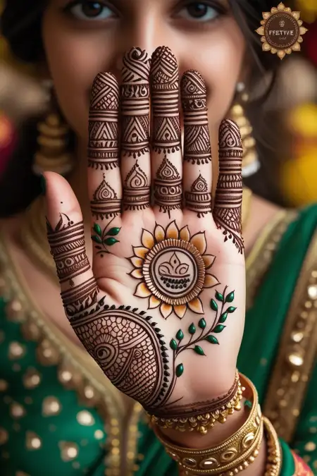 Trending Mehndi Ideas For Sawan Fast - Free Sawan Somwari Mehndi Design Download