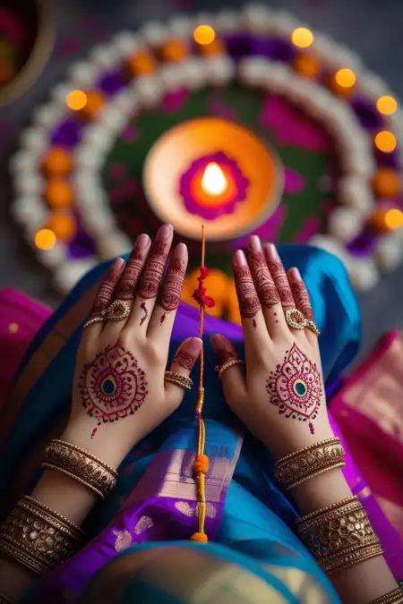 Trendy Mehndi Design For Teej In 2025 - Free Hariyali Teej Mehndi Design Download