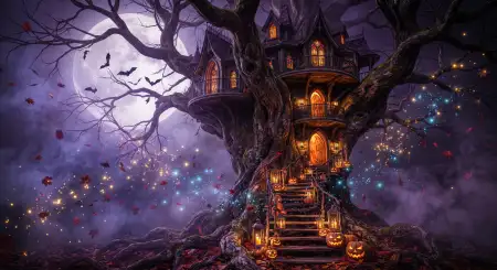 trick or treat halloween background 2026