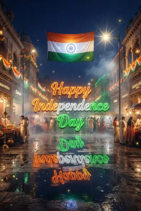 Tricolor Independence Day Poster 2026 - Free Independence Day Poster 2026 Download
