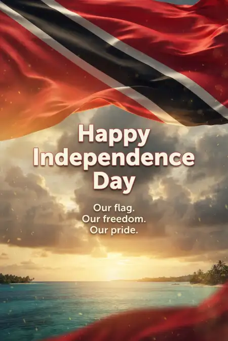 Trinidad And Tobago Independence Day 2026 Facebook Greetings - Free Trinidad And Tobago Independence Day 2026 Download