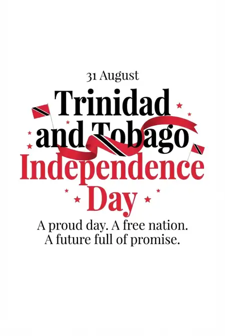 Trinidad And Tobago Independence Day August 31 2026 - Free Trinidad And Tobago Independence Day 2026 Download